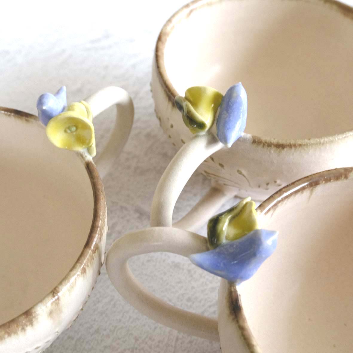 小鳥とお花のﾃｨｰｶｯﾌﾟの画像