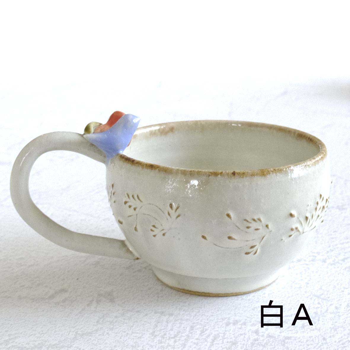 小鳥とお花のﾃｨｰｶｯﾌﾟの画像