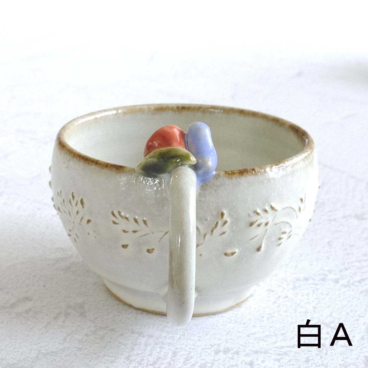 小鳥とお花のﾃｨｰｶｯﾌﾟの画像