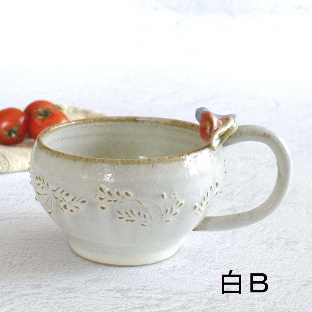 小鳥とお花のﾃｨｰｶｯﾌﾟの画像