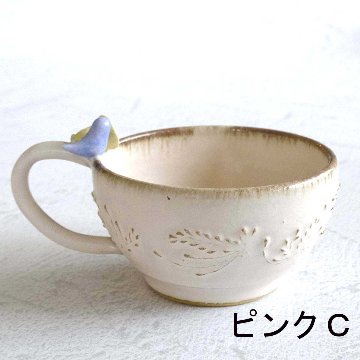 小鳥とお花のﾃｨｰｶｯﾌﾟの画像