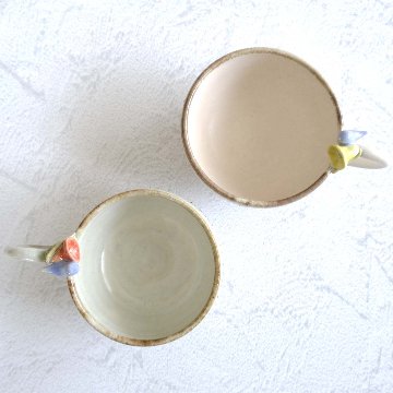 小鳥とお花のﾃｨｰｶｯﾌﾟの画像