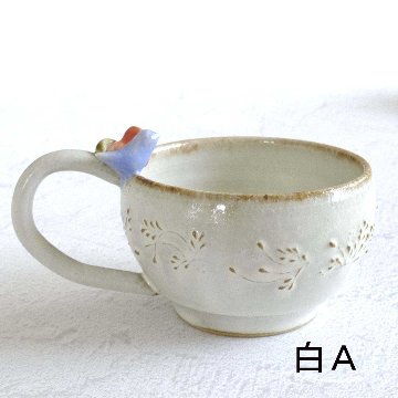 小鳥とお花のﾃｨｰｶｯﾌﾟの画像