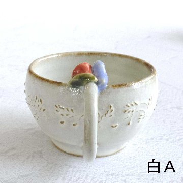 小鳥とお花のﾃｨｰｶｯﾌﾟの画像