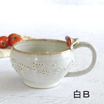 小鳥とお花のﾃｨｰｶｯﾌﾟの画像