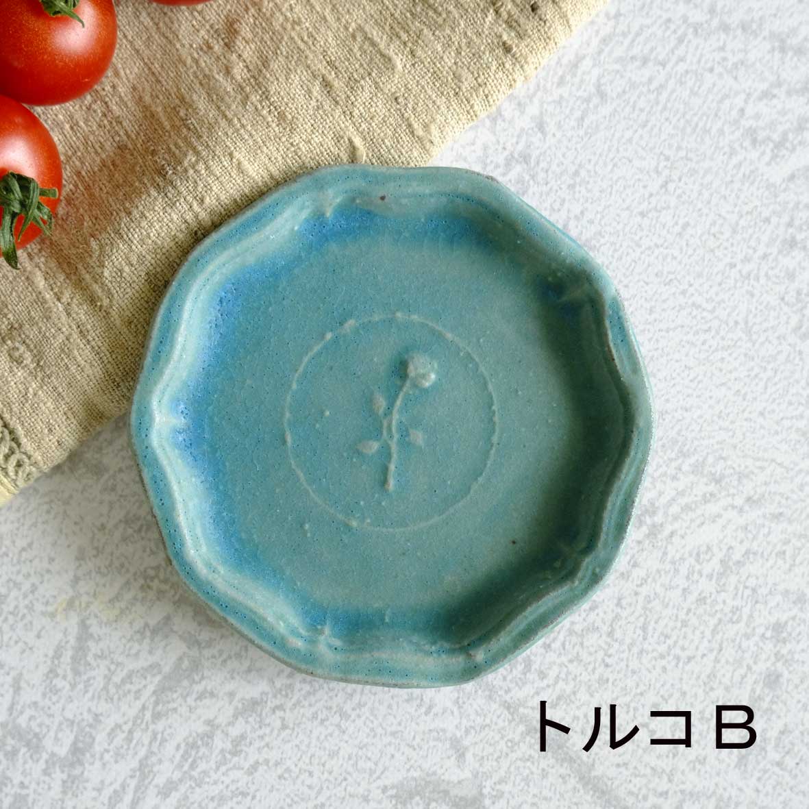 バラ小皿の画像