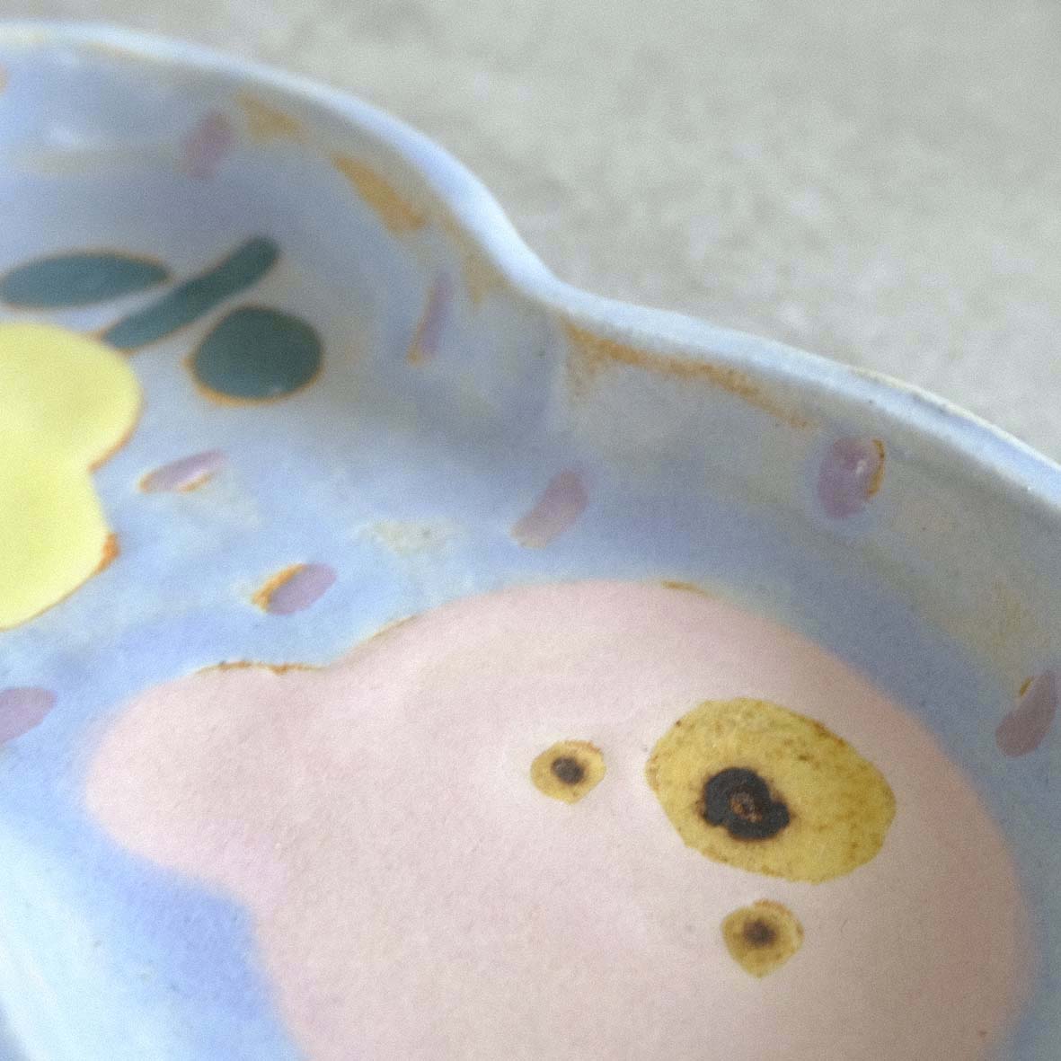 ひょうたん型の豆皿の画像