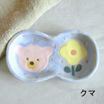 ひょうたん型の豆皿の画像