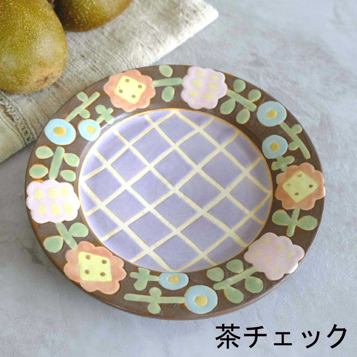 キャラクター付き小皿の画像