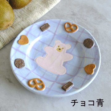 キャラクター付き小皿の画像