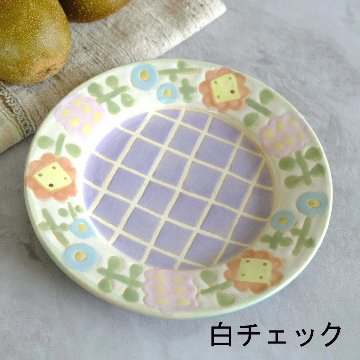 キャラクター付き小皿の画像