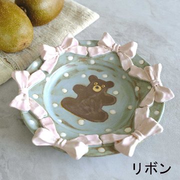 キャラクター付き小皿の画像