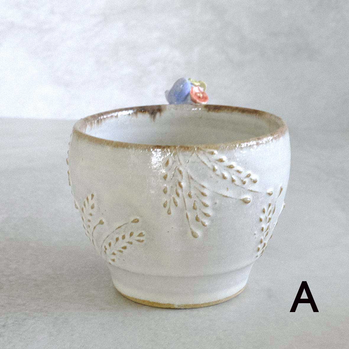 小鳥とお花のマグの画像