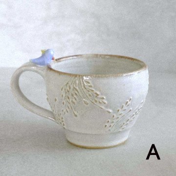 小鳥とお花のマグの画像