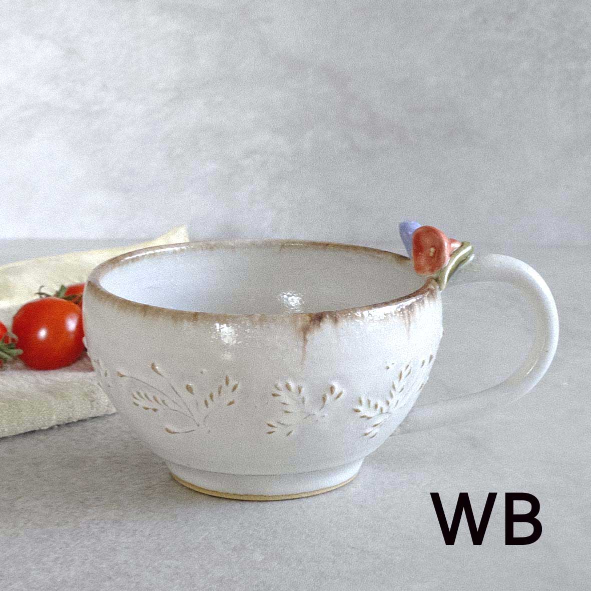 小鳥とお花のﾃｨｰｶｯﾌﾟの画像