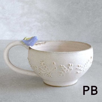 小鳥とお花のﾃｨｰｶｯﾌﾟの画像