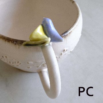 小鳥とお花のﾃｨｰｶｯﾌﾟの画像