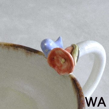 小鳥とお花のﾃｨｰｶｯﾌﾟの画像