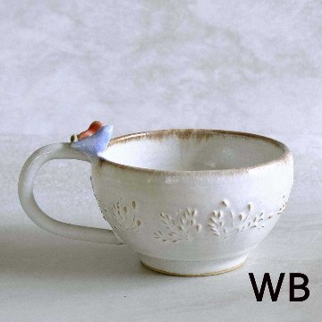 小鳥とお花のﾃｨｰｶｯﾌﾟの画像