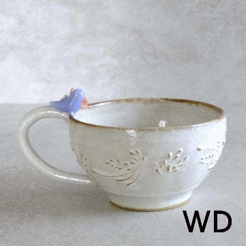 小鳥とお花のﾃｨｰｶｯﾌﾟの画像