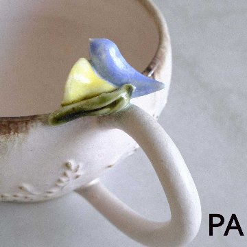 小鳥とお花のﾃｨｰｶｯﾌﾟの画像