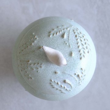 小鳥の壺の画像