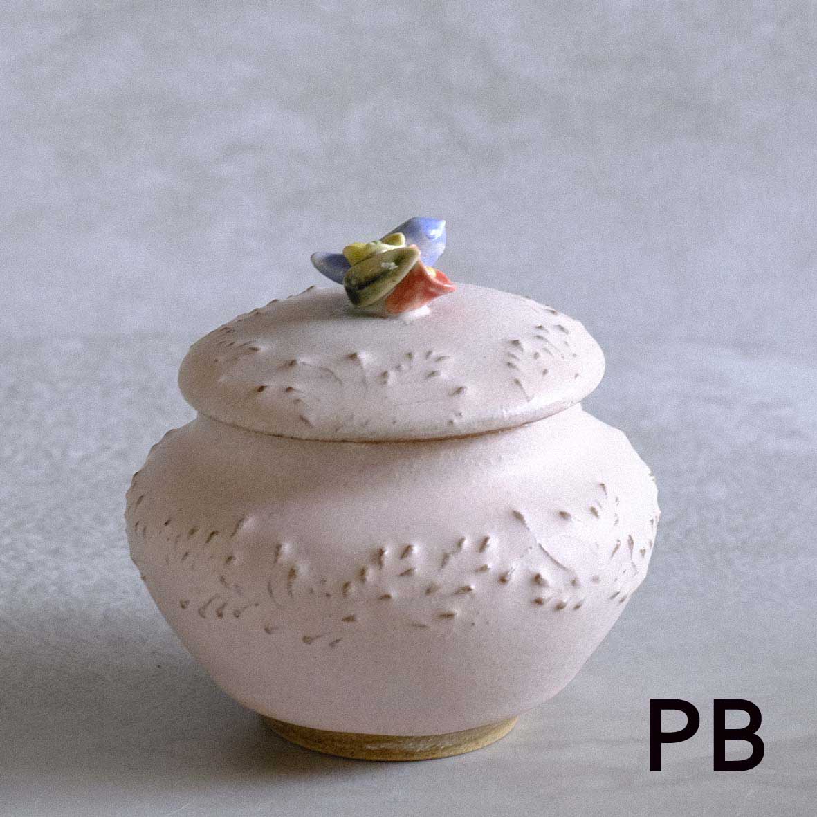 小鳥とお花の壷miniの画像