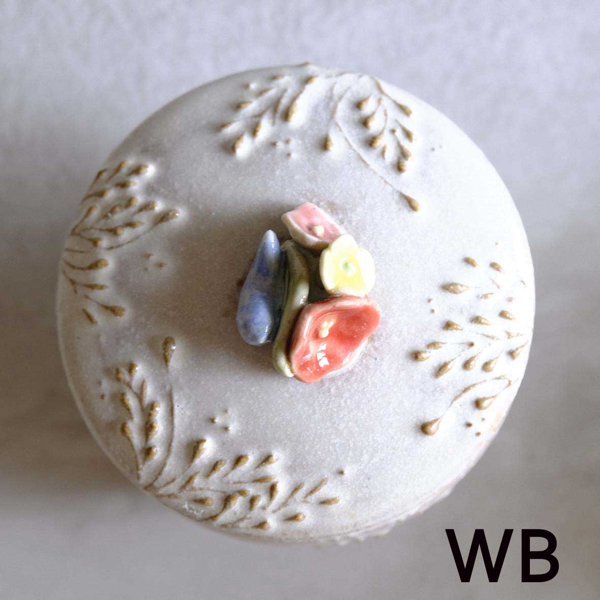小鳥とお花の壷miniの画像
