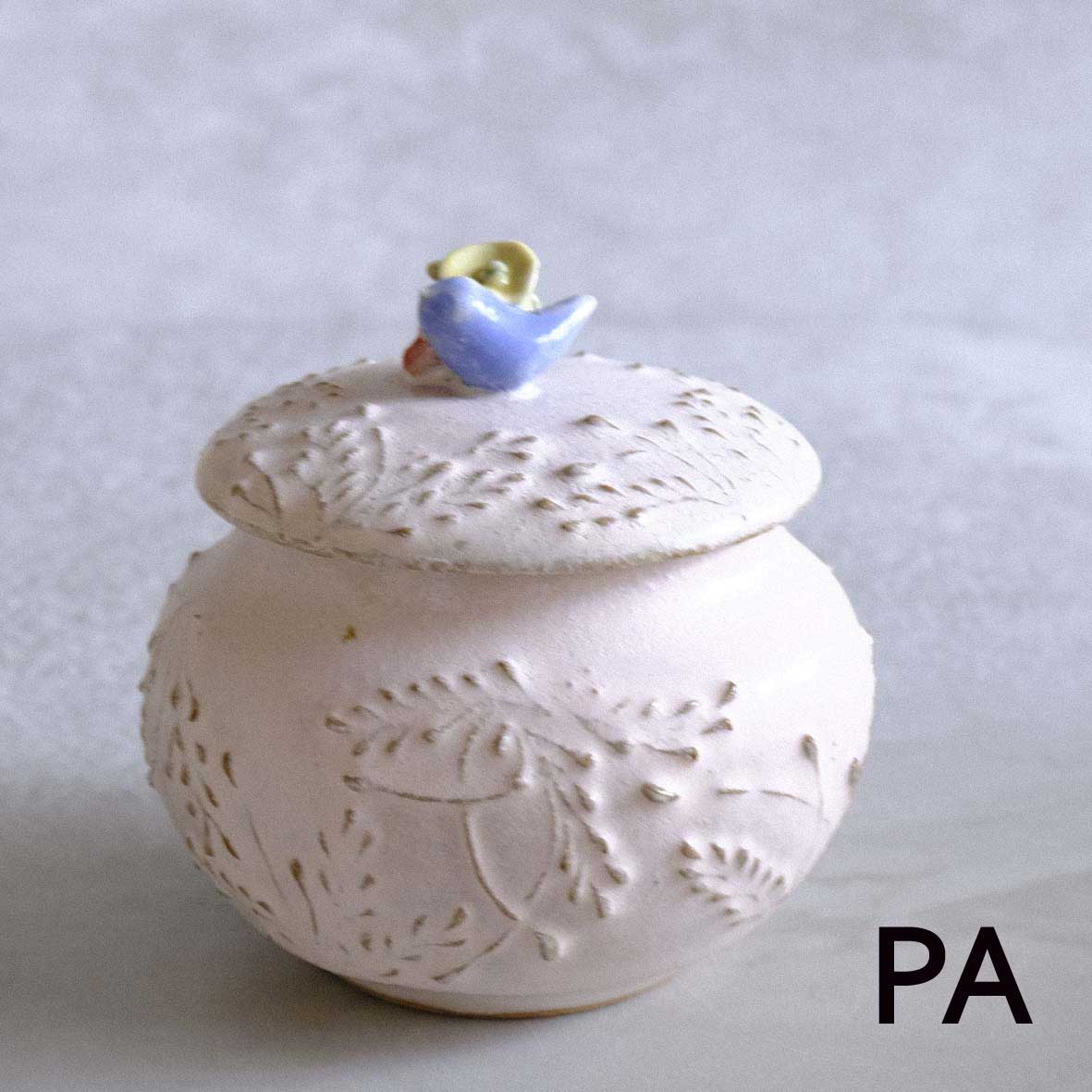 小鳥とお花の壷miniの画像