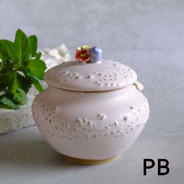 小鳥とお花の壷miniの画像