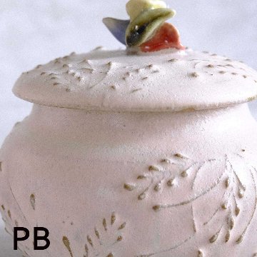 小鳥とお花の壷miniの画像