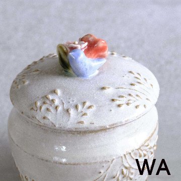 小鳥とお花の壷miniの画像