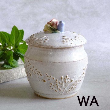 小鳥とお花の壷miniの画像