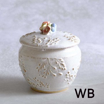 小鳥とお花の壷miniの画像