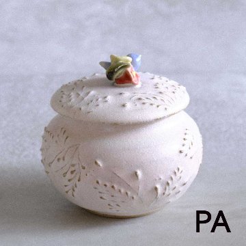 小鳥とお花の壷miniの画像