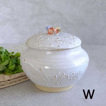 小鳥とお花の壷の画像