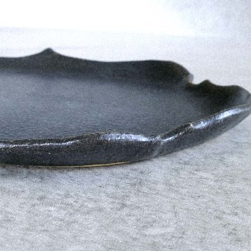 フリル楕円小皿の画像
