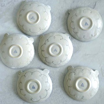くま小皿（マット）の画像