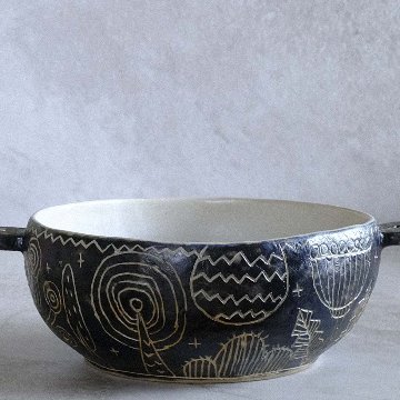 線刻丸鉢の画像