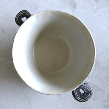線刻手びねり取手付ﾎﾞｳﾙの画像