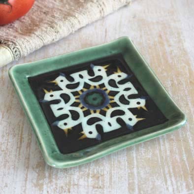 角小皿kotori-blackの画像