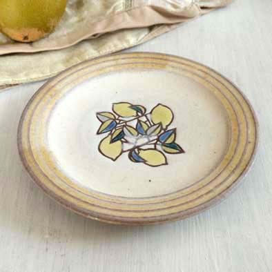 小皿（レモン）の画像