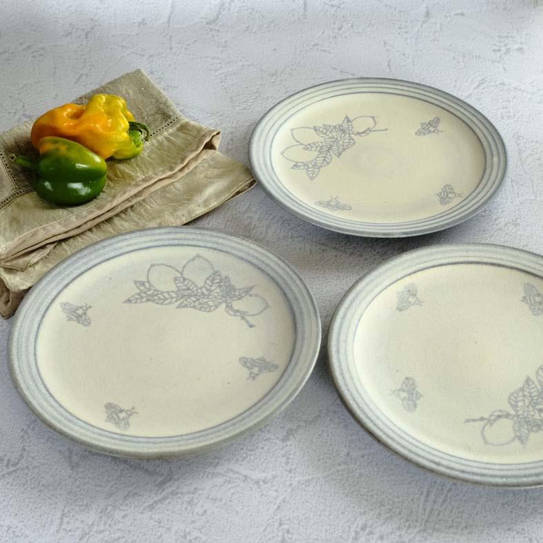 レモンモチーフ大皿の画像