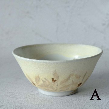 オリーブ模様の飯茶碗の画像