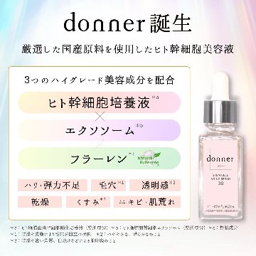 エイジングケアセット（ドネ美容液＋アイクリーム）の画像