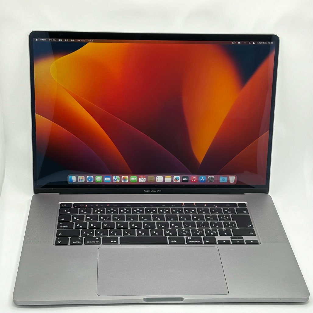 中古 Macbook Pro 2019 16" i7 2.6GHz 16GB SSD 512GB スペースグレイの画像