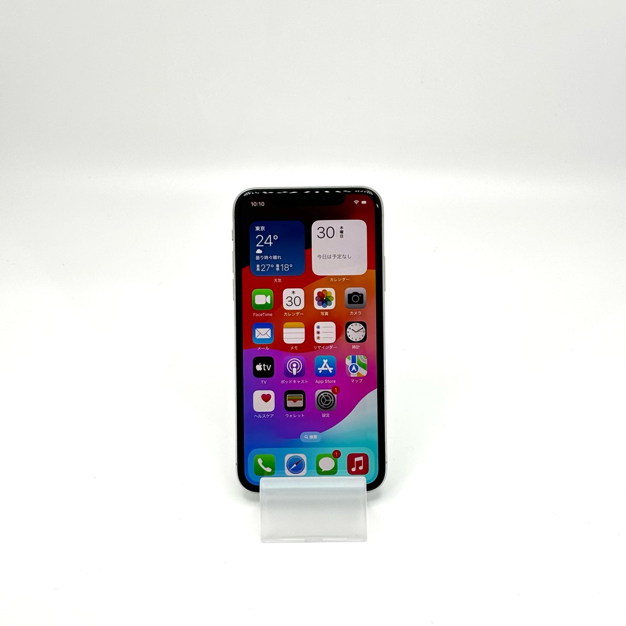 中古iPhone XS 64GB シルバー  SIM フリーの画像