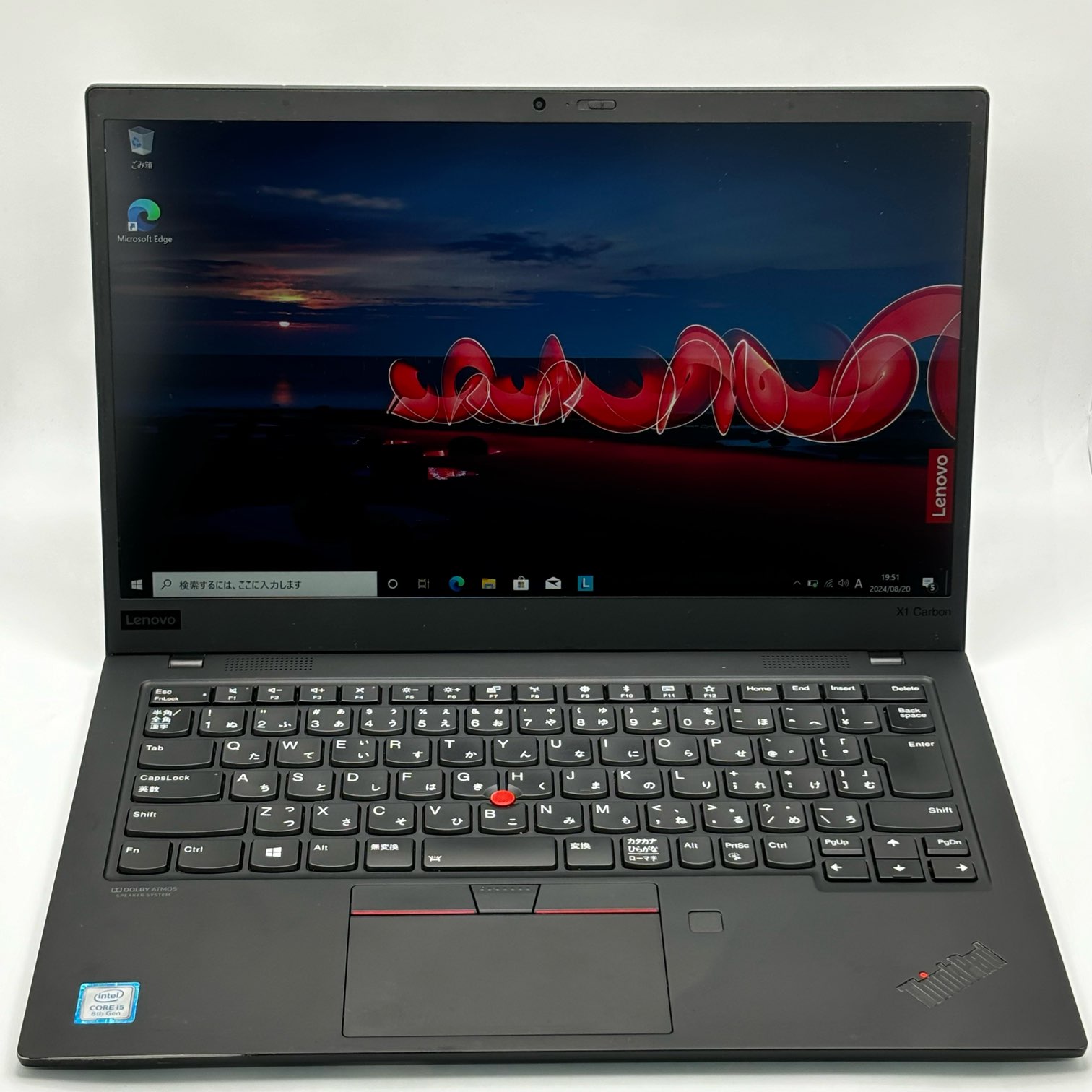 Lenovo ThinkPad X1 Carbon 7th 【i5-8265U(1.6GHz)/8GB/256GB SSD/Windows 10Pro】の画像