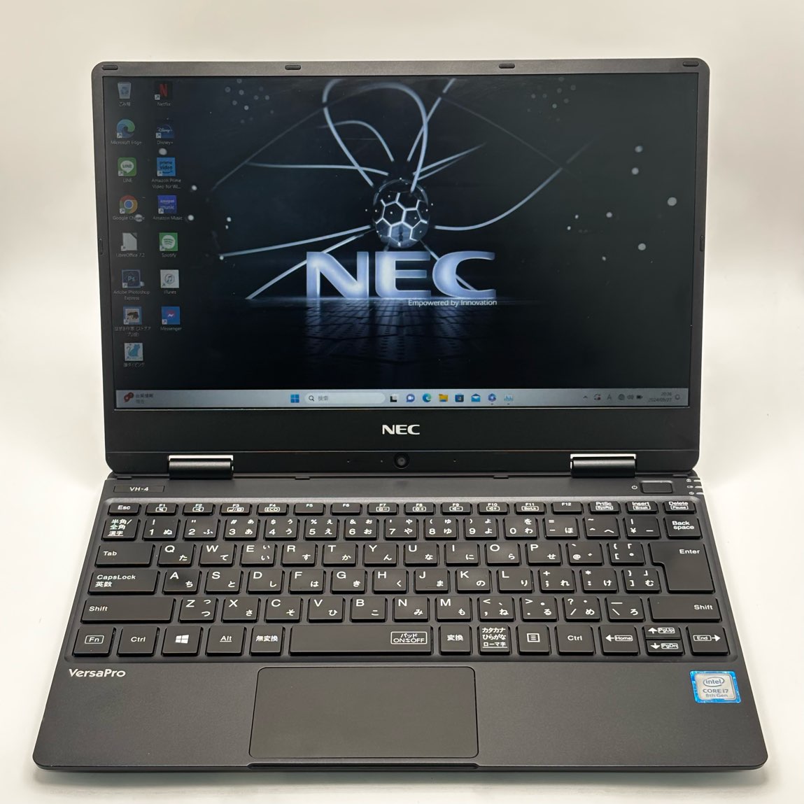 NEC VersaPro PC-VKV15HZG4 【i7-8500Y(1.5GHz)/8GB/128GB SSD/Windows 11 Pro】の画像