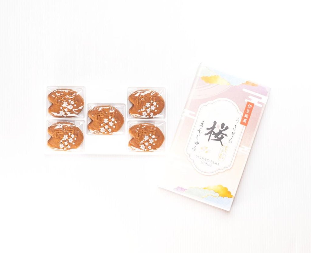 うるとら桜まんじゅう（あずきこし餡）５個入りの画像